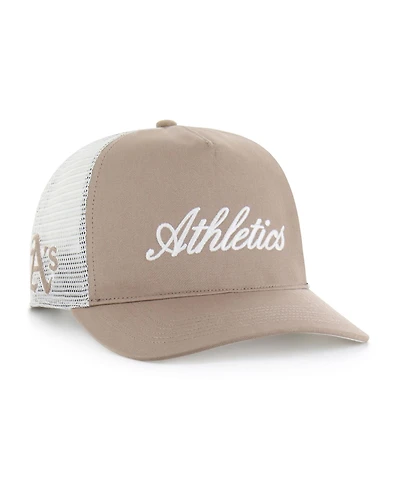 47 Brand Men's Brown Athletics Foundational Mesh Hitch Adjustable Hat