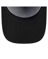 New Era Men's Black Chicago Cubs Motion A-Frame 9FIFTY Snapback Hat
