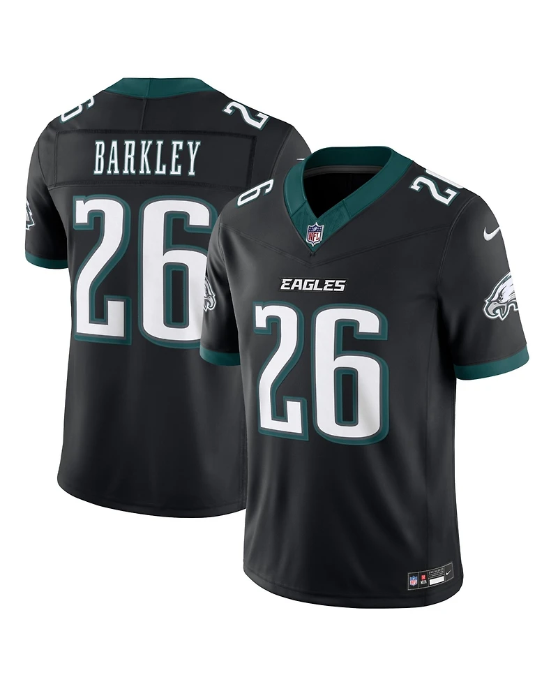 Nike Men's Saquon Barkley Black Philadelphia Eagles Alternate Vapor F.u.s.e. Stitched Limited Jersey