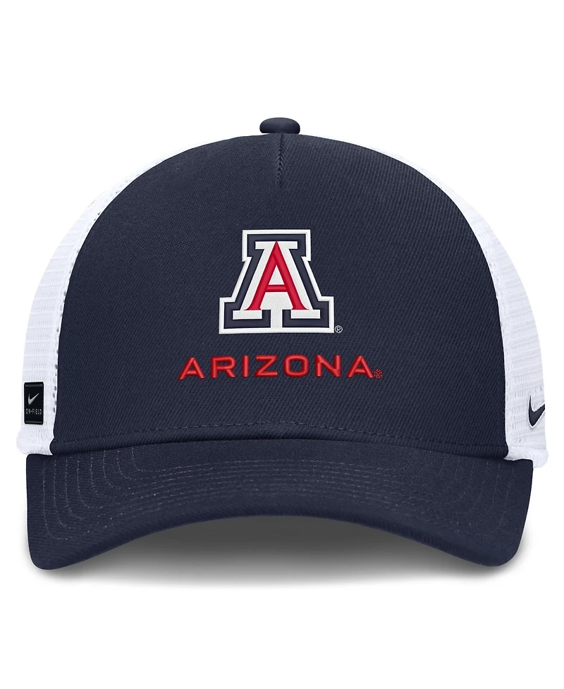 Nike Men's and Women's Navy Arizona Wildcats 2026 On-Field Gameday Trucker Hat