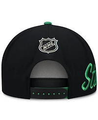 Fanatics Men's Green/Black Dallas Stars Snapback Hat
