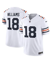 Nike Men's Caleb Williams White Chicago Bears Alternate Vapor F.u.s.e. Stitched Limited Jersey