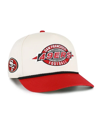 '47 Brand Men's Natural San Francisco 49ers Frame Out Two Tone Hitch Adjustable Hat