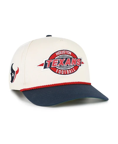 '47 Brand Big Boys and Girls Natural Houston Texans Freemont Hitch Adjustable Hat