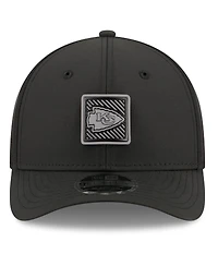 New Era Men's Black Kansas City Chiefs 2026 Nfl Training Camp 9FORTY Adjustable Hat