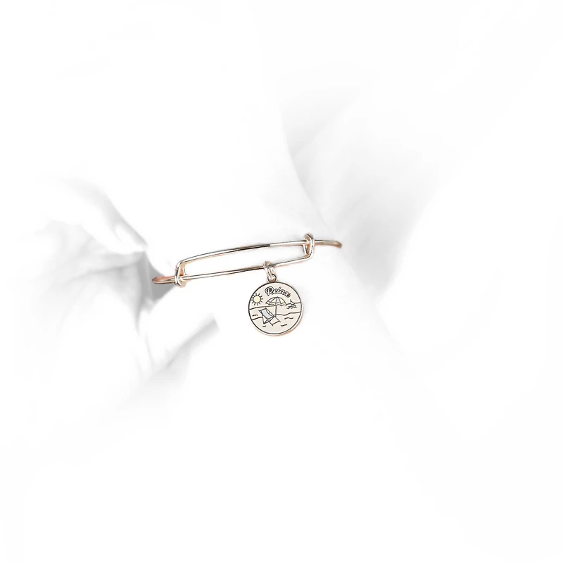 Alex and Ani Happy Retirement Charm Bangle