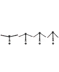Sachtler Video 18 S2 Fluid Head with flowtech 100 3-Section Carbon Fiber Tripod, Mid-Level Spreader