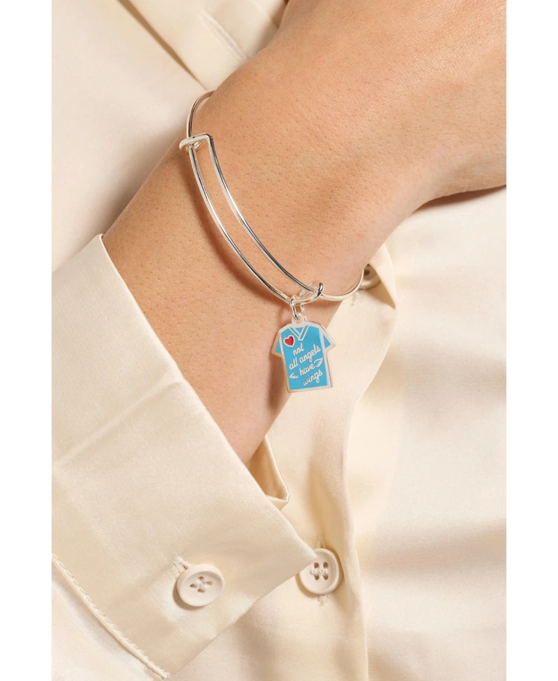 Alex and Ani Not All Angels Have Wings' Scrubs Bangle