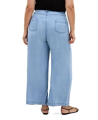 City Chic Plus Evani High-Rise Wide-Leg Pants