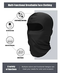Piscifun 9 Pack Men's Balaclava Face Cover Warm Uv Protection Winter Outdoor Sports Gear