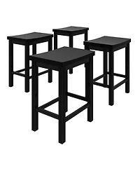 Grain & Grove 4 Pack Counter Height Stool