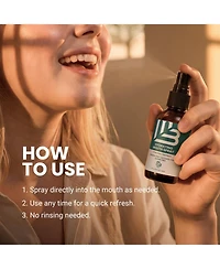 M3 Hydrating Dry Mouth Spray with Xylitol, Mint Flavor, Sugar Free and Alcohol Free, 2 Fluid Ounce, Pack of 2