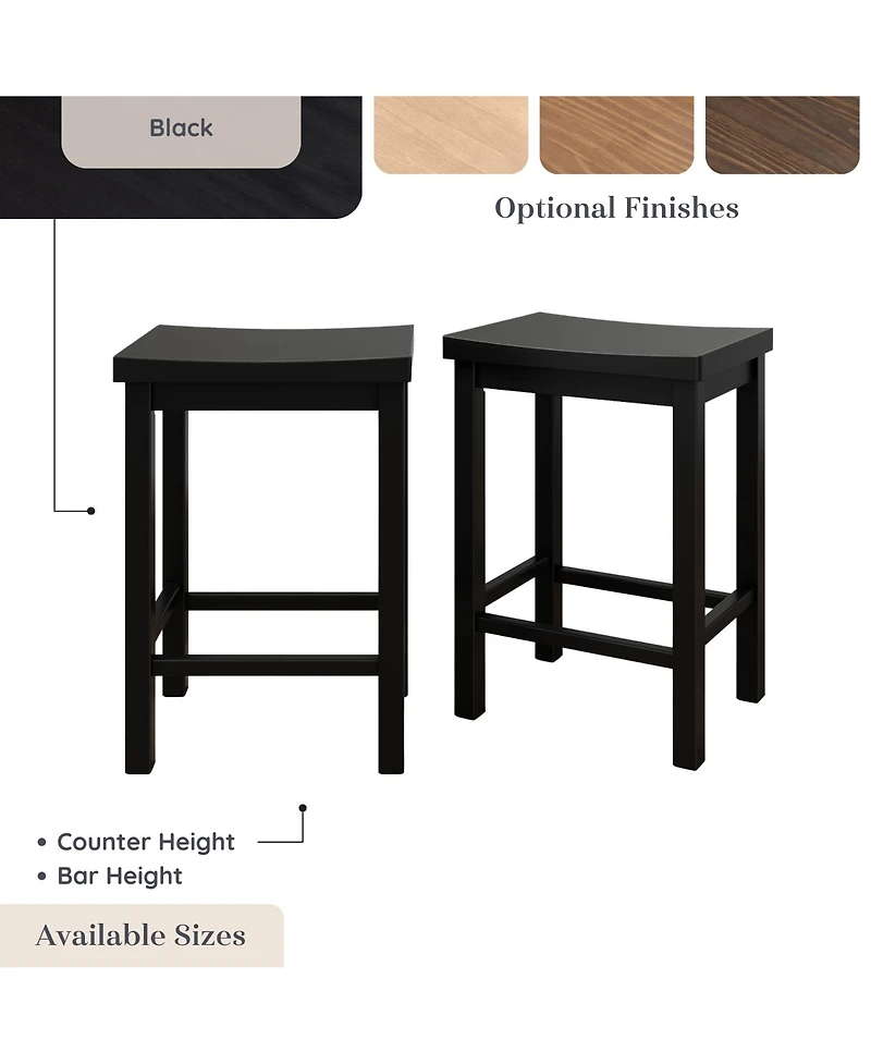 Grain & Grove 2 pack Counter Height Stool