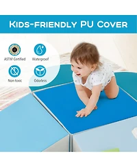 Sugift Soft-Play Foam-Climbing 6-Piece Playset, Ages 1+