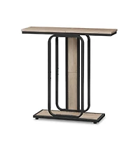 Slickblue Modern 29.5" 2-Tier Narrow Entryway Table for Hallway and Living Room