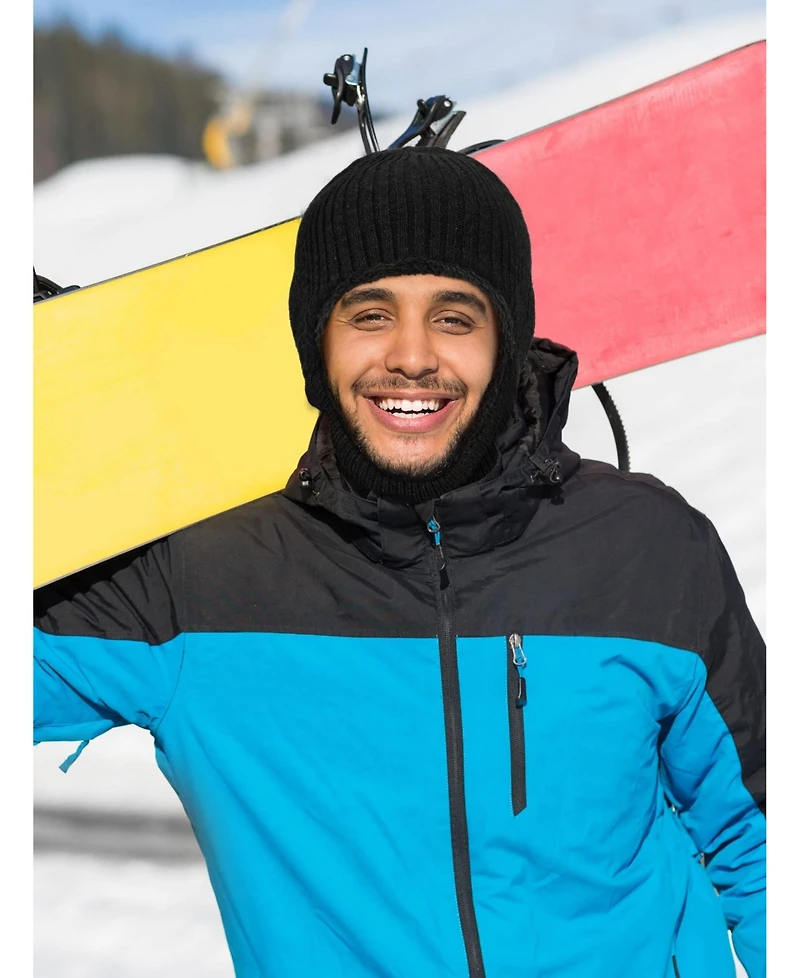 Piscifun 4 Pack Winter Balaclava Face Mask Knitted Fleece Thermal Cold Weather Outdoor Gear