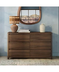 Grain and Grove Holt 6 Drawer Dresser
