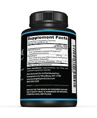 Sunergetic Pterostilbene Supplement with Resveratrol and Quercetin, 60 Capsules