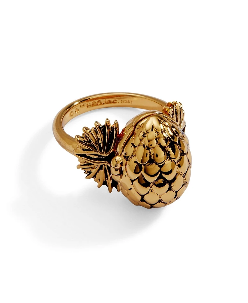 Alex and Ani House of the Dragon 'Fire Will Reign' Dragon Egg Locket Ring