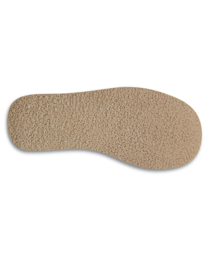 Minnetonka Kids' 1-13 Cassie Suede Faux Fur Lined Slippers