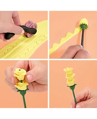Play-Doh Blooms by Play-Doh Rosy Petite Bouquet Kit, Ages 8+