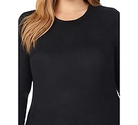 Cuddl Duds Plus Long-Sleeve Fleecewear Stretch Top