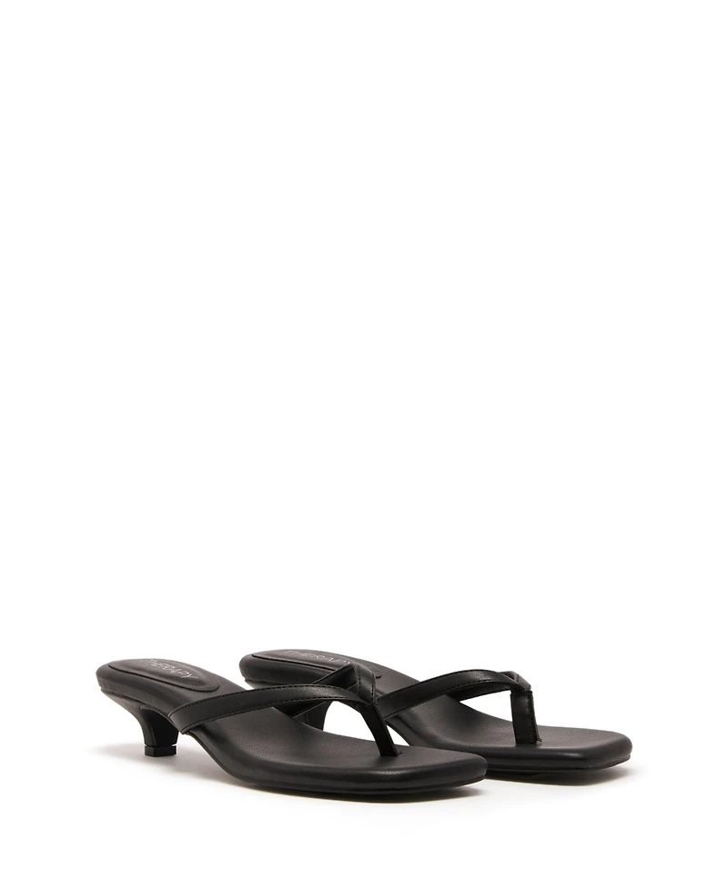 Therapy Australia Women's Heatwave Square Toe Thong Heel