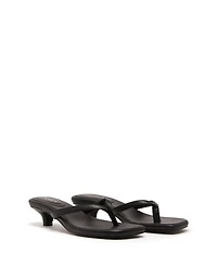 Therapy Australia Women's Heatwave Square Toe Thong Heel