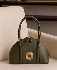 Aranyani Kiko Monogram Medallion Top-Handle Bag