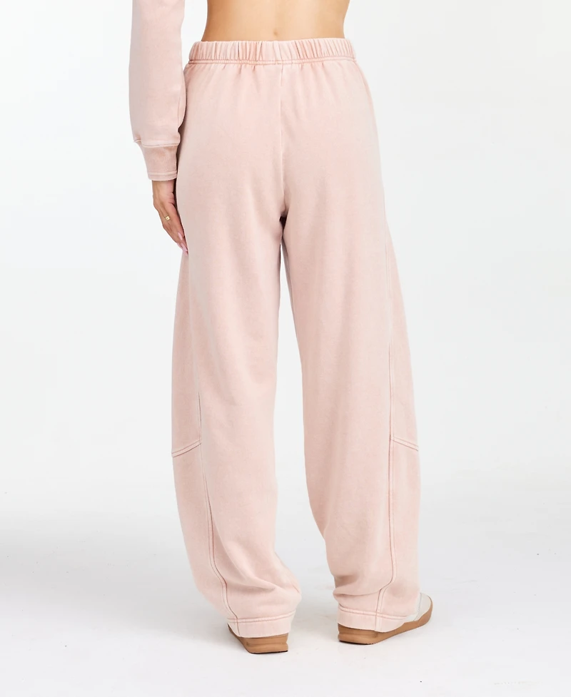 Kittenish Women's Wide-Leg High-Rise Sweatpants