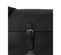 Polo Ralph Lauren Men's Pebbled Leather Messenger Bag