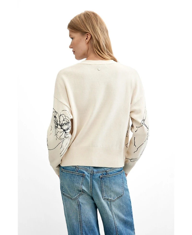 Desigual Women's Floral print cardigan