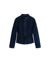 Desigual Women's Long-Sleeve Denim Zip-Up Jacket