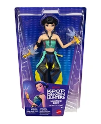 Kpop Demon Hunters Huntr/X "How It's Done" Zoey 11 Posable Joints Fashion Doll, Ages 4+