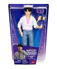 Kpop Demon Hunters Saja Boys Jinu Soda Pop 12" Fashion Doll with 11 Posable Joints, Ages 4+