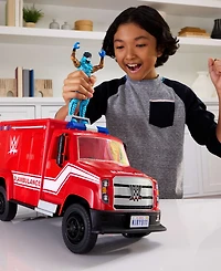 Wwe Slambulance 14-Piece Breakaway Playset, Ages 6+