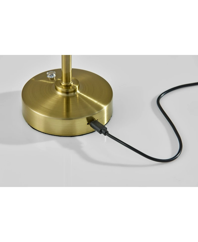 Adesso16" Metal Ritchie Led Cordless Table Lamp