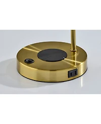 Adesso 19" Metal Rico Supercharger Desk Lamp