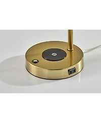 Adesso 24" Metal Dax Led Wireless Charging Desk Lamp