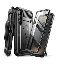 Supcase Unicorn Beetle Pro Kickstand Phone Case with Screen Protector and Belt-Clip for Galaxy S25 Fe