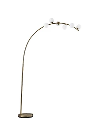 Adesso 78" Metal Ronan Led Arc Lamp with Smart Switch