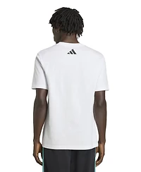 Adidas Men's White Mercedes-amg Petronas F1 Team 2026 Alpha Skin Graphic T-Shirt