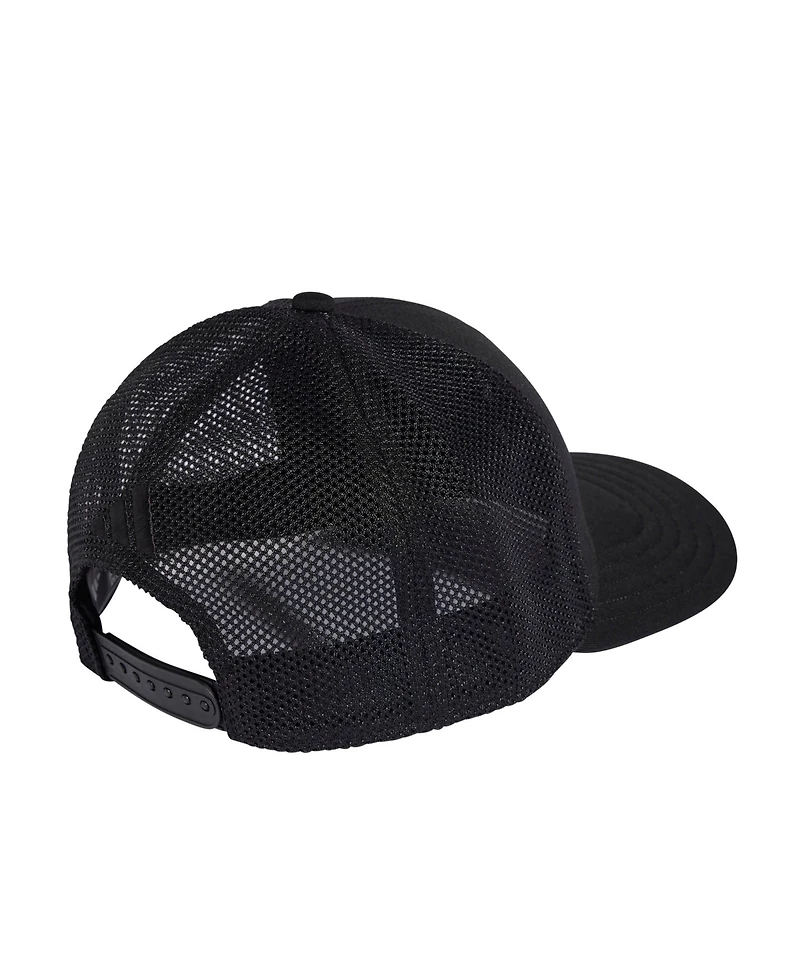 Adidas Women's Black Mercedes-amg Petronas F1 Team Night Trucker Adjustable Hat