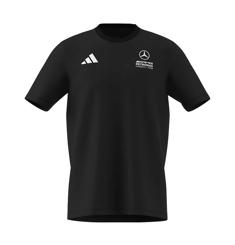 Adidas Men's Black Mercedes-amg Petronas F1 Team Italy T-Shirt