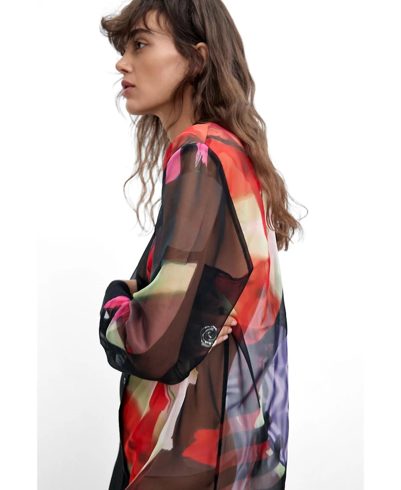 Desigual Women's 2-in-1 shirt dress M. C. Lacroix