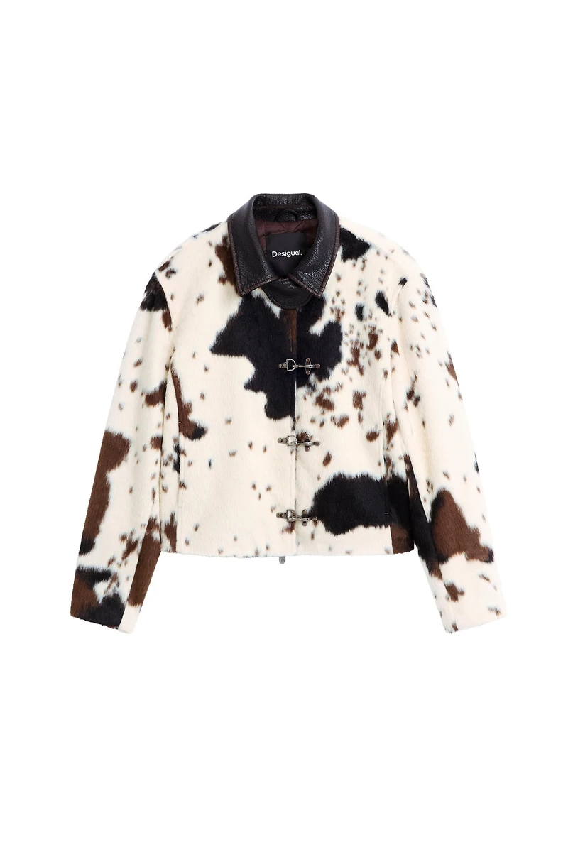 Desigual Women's Animal Print Jacket