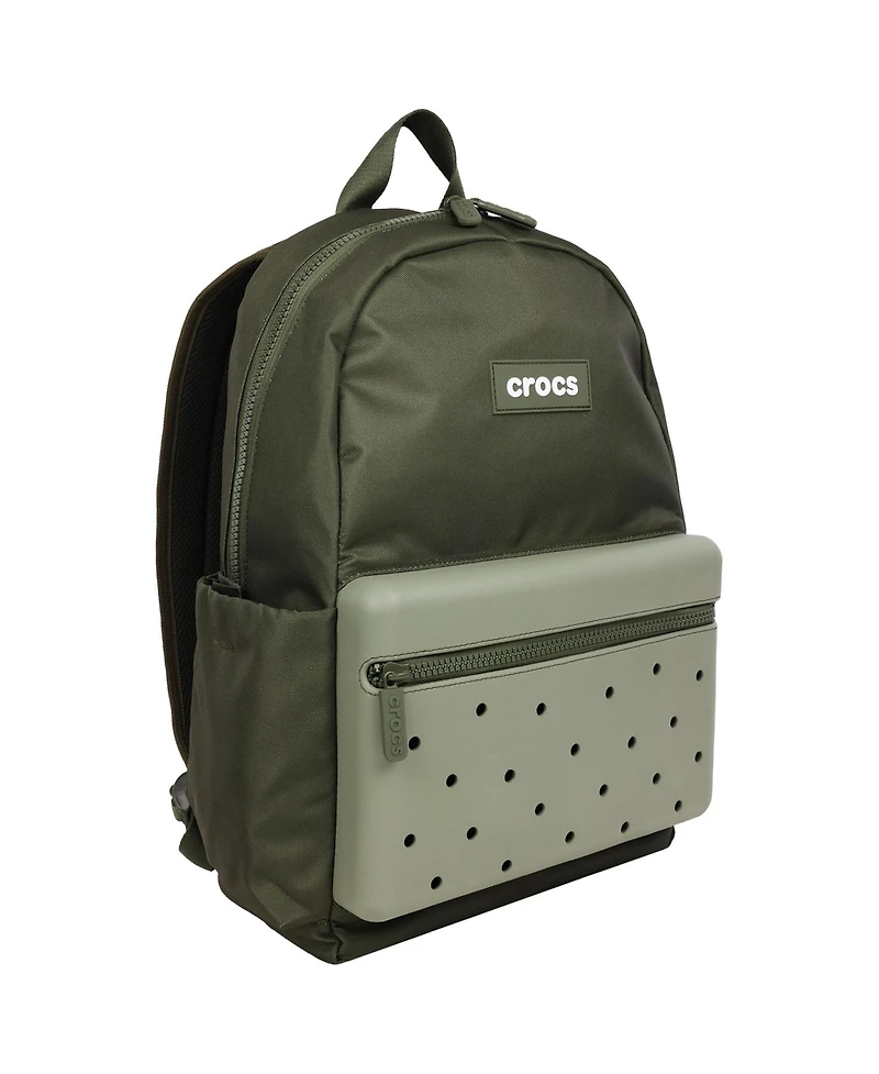 Crocs Lightweight Backpack with Molded Front Storage Pocket