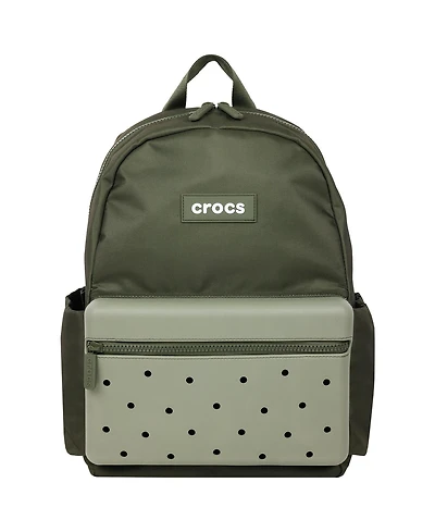 Crocs Lightweight Backpack with Molded Front Storage Pocket