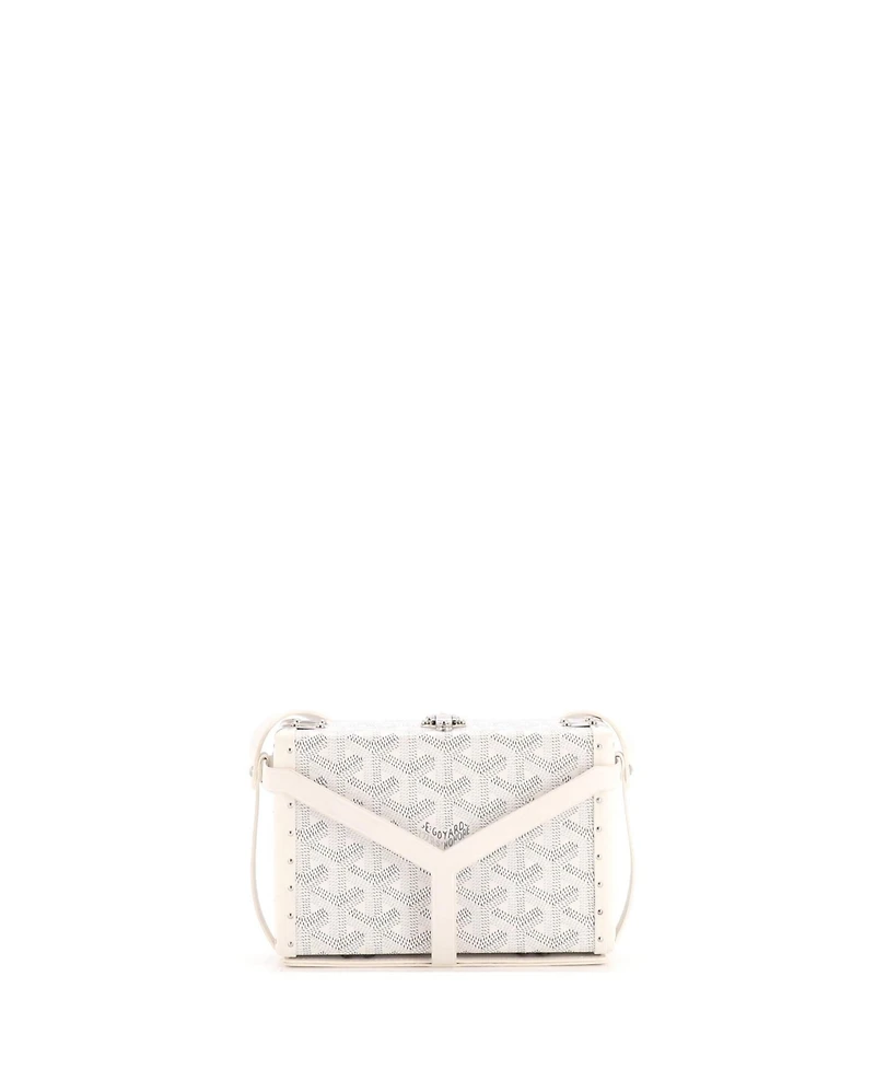 Pre-Owned Goyard Minaudiere Bag Coated Canvas