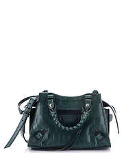 Pre-Owned Balenciaga Mini Neo Classic City Bag Embossed Leather